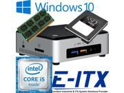 Intel NUC6I5SYH 6th Gen Skylake Core i5 System BOXNUC6I5SYH 4GB DDR4 240GB SATA SSD WiFi Bluetooth Window 10 Pro Installed Configured by E ITX