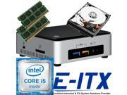 Intel NUC6I5SYH 6th Gen Skylake Core i5 System BOXNUC6I5SYH 32GB Dual Channel DDR4 2TB HDD WiFi Bluetooth Pre Assembled and Tested by E ITX