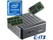 ASRock BeeBox NUC J3160 Quad Core System 16GB RAM 240GB mSATA SSD WiFi Bluetooth Pre Assembled and Tested by E ITX