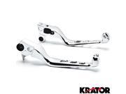 Krator® Chrome Skull Motorcycle Hand Levers Front Controls For 1996 2003 Harley Davidson XL Sportster 883 1200