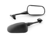 Krator® Black Replacement Motorcycle Mirrors Left Right For 2005 2006 Honda RC51 RVT1000R