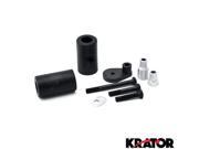 Krator® No Cut Frame Sliders Motorcycle Fairing Protectors For 2001 Suzuki GSXR 750