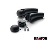 Krator® Custom Black Motorcycle 1 Handlebar 3.5 Risers For Kawasaki KZ 400 650 750 1000 1100 1300