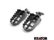 Krator® MX Foot Pegs Motocross Dirt Bike Footrests L R For 1995 2001 Honda CR500R