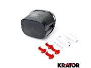 Krator® Smoke LED Tail Light Integrated with Turn Signals For 1999 2007 Harley Davidson Road King