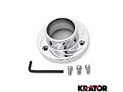 Krator® NEW ATV Exhaust Tip Muffler Power Polished Chrome For Kawasaki KFX400 All Years