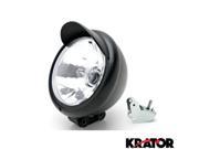 Krator® Motorcycle Custom Black Headlight Head Light For Honda VTX 1300 C R S RETRO