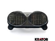 Krator® Smoke LED Tail Light Integrated with Turn Signals For 1998 1999 Kawasaki Ninja ZX 9R ZX900