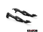Krator® Black Clutch Brake Flame Hand Levers Controls For 1998 2012 Honda Shadow 750 all models