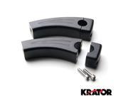 Krator® 4.5 Black Bike Handlebar Pullback Risers 7 8 For Suzuki GSXR GSX R Gixxer 600