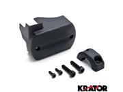 Krator® Front Brake Fluid Cap Black Billet Reservoir Cap For 2007 2013 Yamaha V Star 1300