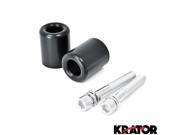 Krator® No Cut Frame Sliders Motorcycle Fairing Protectors For 2007 Honda CB600S Hornet