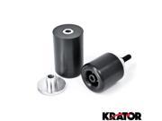 Krator® No Cut Frame Sliders Motorcycle Fairing Protectors For 2007 Kawasaki Z750
