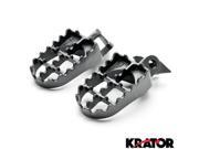 Krator® MX Foot Pegs Motocross Dirt Bike Footrests L R For 2000 2001 Kawasaki KX125