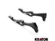 Krator® Black Clutch Brake Flame Hand Levers Controls For 1985 1985 Yamaha Virago 1000 XV1000