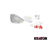 Krator® Smoke LED Tail Light Integrated with Turn Signals For 2008 Yamaha FZ6 Fazer 600