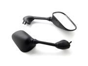 Krator® Black Replacement Motorcycle Mirrors Left Right For 2000 Yamaha YZF R6