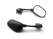 Krator® Black Replacement Motorcycle Mirrors Left Right For 2002 Yamaha R6 YZF R6