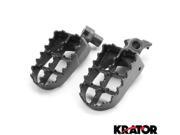 Krator® MX Foot Pegs Motocross Dirt Bike Footrests L R For 1998 2005 Gas Gas Enducross EC 250