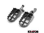 Krator® MX Foot Pegs Motocross Dirt Bike Footrests L R For 2001 Honda CR125R
