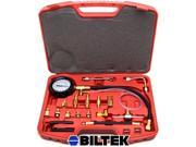 Biltek® 0 140 PSI Fuel Injection Pump Injector Tester Test Pressure Gauge Gasoline Cars