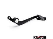 Krator® Rear Brake Pedal Folding Foot Lever Shift Black For Yamaha YZF R6S 2009