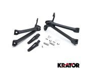Krator® Frame Fitting Stay Footrests Step Bracket Assembly For Suzuki GSX R 600 750 2008 2010 Rear