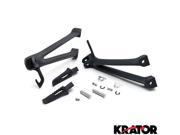 Krator® Frame Fitting Stay Footrests Step Bracket Assembly For Suzuki GSX R 600 2007 Rear