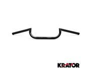 Krator® Motorcycle Handlebar 1 Black Cafe Racer Clubman For Kawasaki KZ 400 650 750 1000 1100 1300