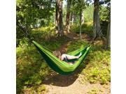 North East Harbor® Portable 2 Person Hammock Rope Hanging Swing Camping Fruit Green Dark Green