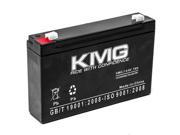 KMG® 6V 7Ah Replacement Battery for Clockmate Batteries PSLA0605.5