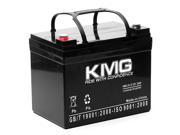KMG® 12V 33Ah Replacement Battery for C D Batteries LS1225