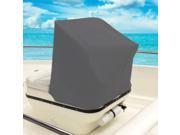 NEH® Boat Center Console Cover Storage Cover 40 L x 46 W x 45 H Gray Heavy Duty Water Mildew and UV Resistant Thick Polyester Fabric