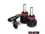 UPC 698056773834 product image for Krator LED H11 Headlight Conversion Bulbs 40W 4000LM Light Bulb Xtra Bright 6000 | upcitemdb.com