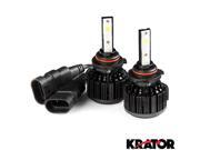Krator LED H10 Headlight Conversion Bulbs 40W 4000LM Light Bulb Xtra Bright 6000K White with Built-In Turbo Cooling Fan for 2005-2012 Ford Mustang GT Krator LED H10 Headlight Conversion Bulbs 40W 4000LM Light Bulb Xtra Bright 6000K White with Built-In Turbo Cooling Fan for 2005-2012 Ford Mustang GT