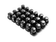 24x Black 12x1.5 Hex Lug Nuts for 1998-2017 Toyota Sienna 24x Black 12x1.5 Hex Lug Nuts for 1998-2017 Toyota Sienna