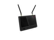 5.8GHz 5.8G Diversity Dual Receiver 7 inch 800x480 LCD Monitor With Light Shield