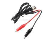 BNC male plug Q9 dual alligator clip oscilloscope probe Signal cable test line