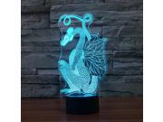3D Atmosphere lamp 7 Color Changing Visual illusion LED Decor Lamp Pterosaur Dragon Home Table Decoration for Child Gift