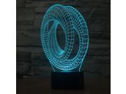3D Atmosphere lamp 7 Color Changing Visual illusion LED Decor Lamp Abstraction 13 Home Table Decoration for Child Gift