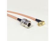 High quality low attenuation SMA Right Angle Male Plug Connector Switch N Female Jack Connector RG142 50CM 20 Adapter