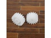 10pcs Spindle gear 0.5 moduluds plastic motor reducer gearbox accessories kinds sizes