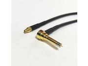 New MS156 Right Angle Connector Switch MMCX Male Plug Connector RG174 Cable 20CM8 Adapter Wholesale Fast Ship