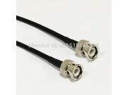 New BNC Male Plug Connector Switch BNC Male Plug Connector RG58 Wholesale Fast Ship 50CM 20 Adapter
