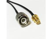 New TNC Male Plug Connector To SMA Female Jack nut Connector RG174 Cable 20CM8 Adapter Wholesale Fast Ship