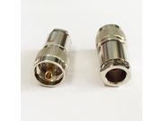 1pc New UHF Male Plug Connector For RG8 RG213 LMR400 cable Straight Nickelplated Wholesale