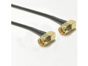 New SMA Male Plug Right Angle Connector To SMA Male Plug Right Angle RG174 Cable 20CM8 Adapter Wholesale Fast Ship