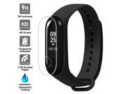0.1mm HD Clear LCD TPU Full Cover Screen Protector Film For Xiaomi Mi Band 3 wearable devices smartwatch relogios horloge z2