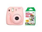 Fujifilm Mini 8 Instax Camera Pink with 2 Packs of 10 Film