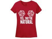 Yes They re Natural Women s T Shirt XX Large True Red